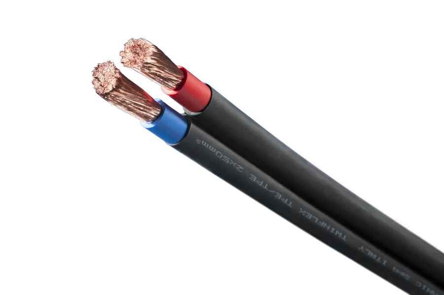 Cables de potencia: Cables batería libres de halógenos SI-TWIN TPE/TPE