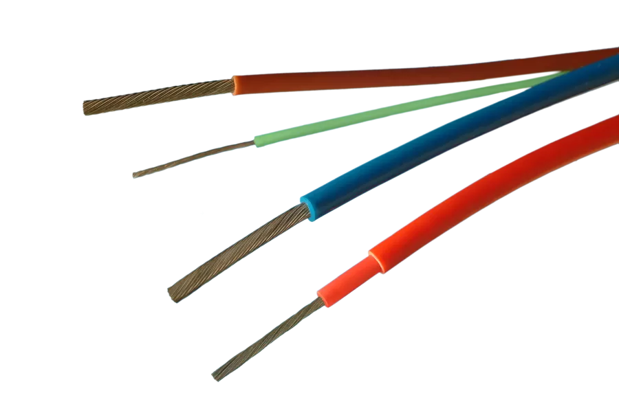 Lighting cables: Single-Core IMQ Approved Double-insulated FEP Cables