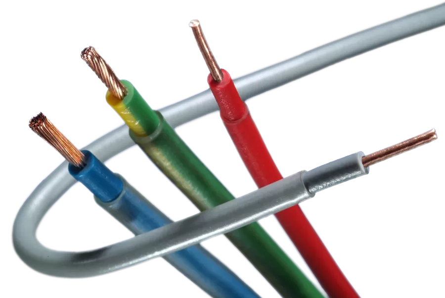 PVC-Kabel für allgemeine Anwendungen: Einpolige PVC-Kabel mit Doppelisolierung
