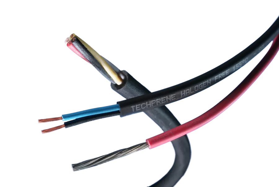 Câbles pour températures élevées 150 - 250 °C: Câbles Unipolaires SI-TECHPRENE