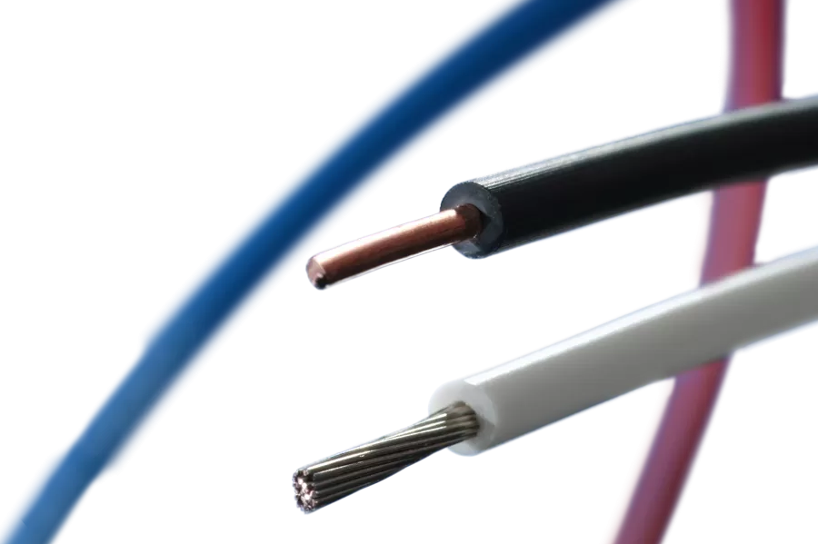 IMQ-HAR-zugelassene Kabel aus PVC: H05V2-K, H05V2-U, H07V2-R, H07V2-K, H07V2-U