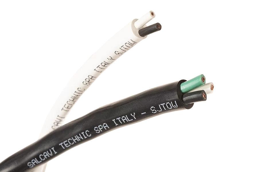 UL and/or CSA Approved Cables: SJTOW cables