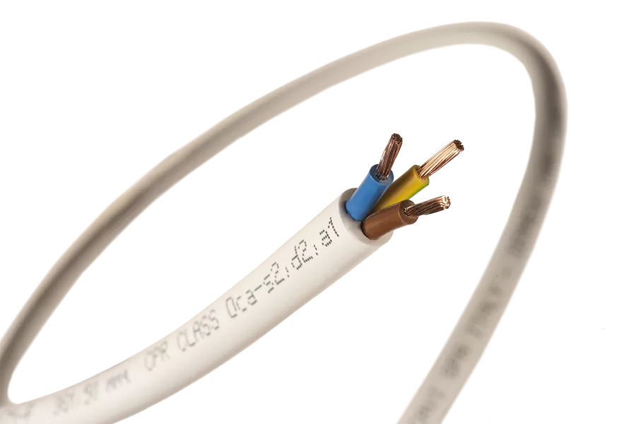 CPR cables: H05Z1Z1-F CPR class Dca-s2,d2,a1